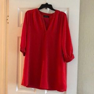 red short lulus dress